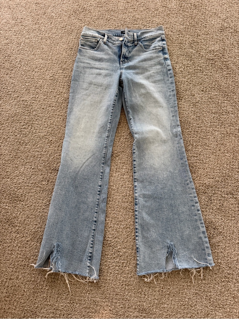 Express Mid-Rise Flare Jeans